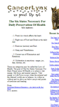 Mobile Screenshot of cancerlynx.com